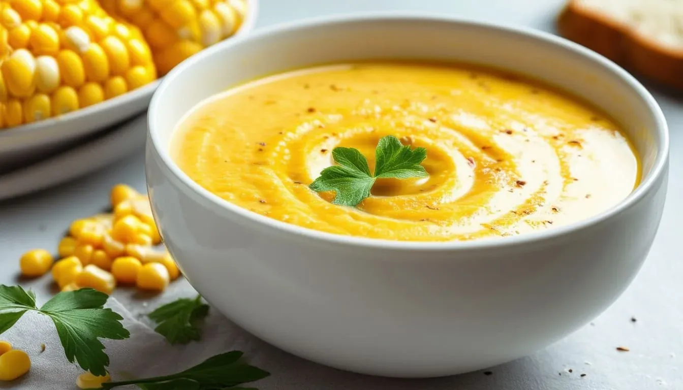 Кукурузный суп-пюре