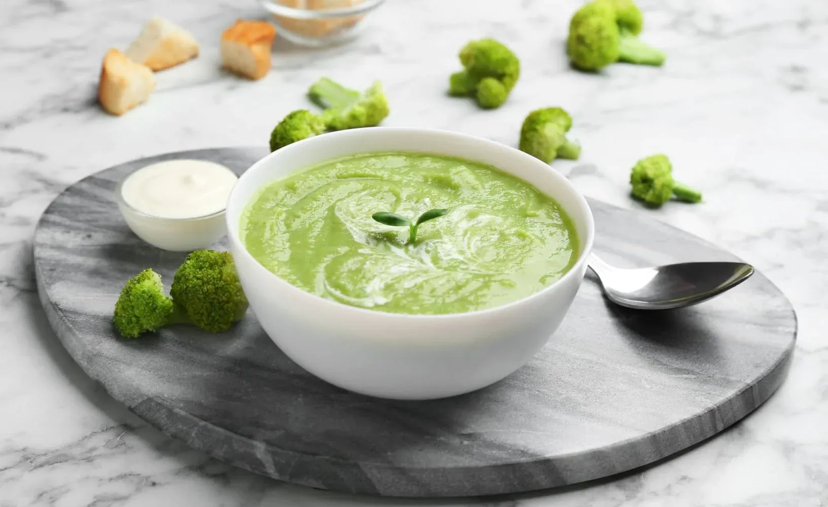 Суп-пюре из брокколи