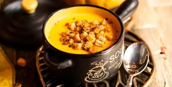 Суп-пюре из корня сельдерея